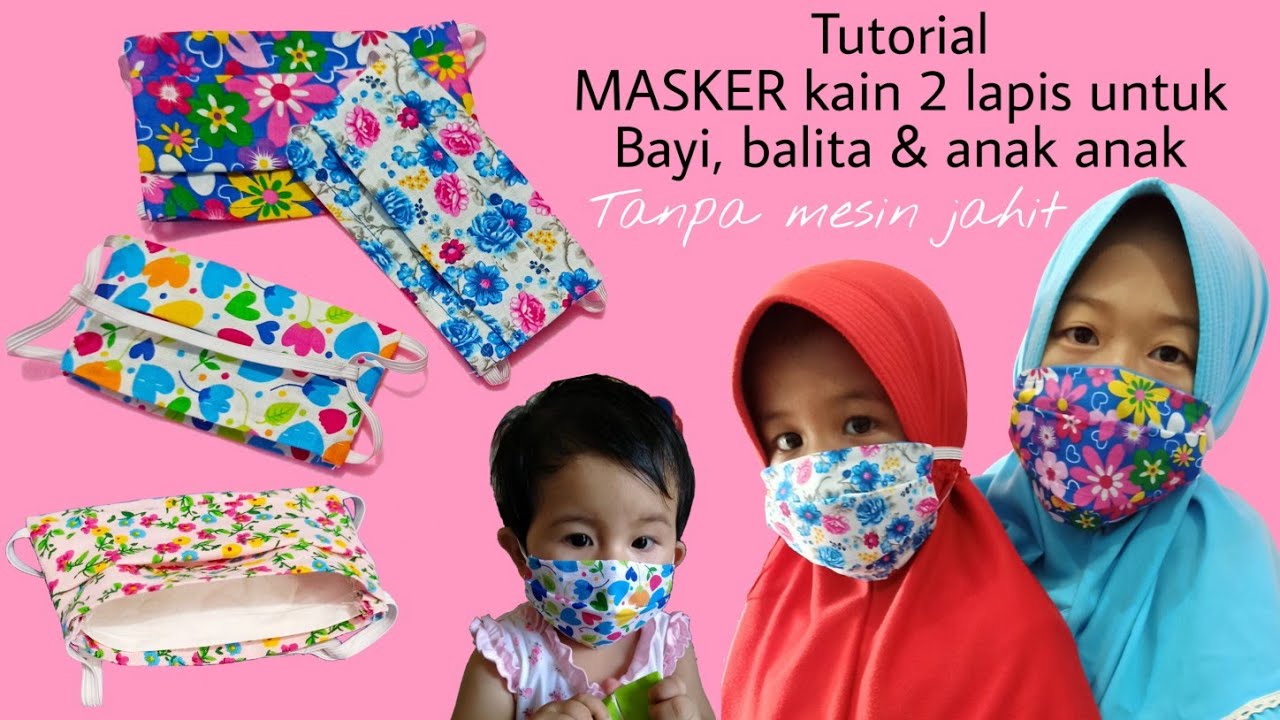  Masker  kain  untuk bayi dan anak anak masker  anti virus 