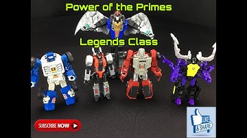 Power of the Primes Legends Class Windcharger, Slash, Beachcomber,  Skrapnel