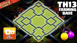 Best TH13 Farming Base 2026 – Ultimate Resource Protection Layout for Clash of Clans June Meta!