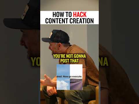 How to Hack Content Creation