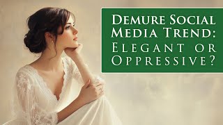 Demure Social Media Trend: Elegant or Oppressive?
Does the Demure social media trend offer a path to true elegance or reinforce restrictive norms in an extroverted world?
GO DIRECTLY TO THE DREAM INTERPRETATION: 01:01:14
The Demure social media trend has become a countercultural movement that seems to promote elegance, modesty, and introspection in stark contrast to the flamboyant exhibitionistic behaviors often seen online. It forces us to question whether its rise signifies a return to refined values or a subtle form of oppression, as it compensates the extroverted behaviors that dominate modern society. By prioritizing simplicity, restraint, and authenticity, the demure trend resonates with introverts who value inner peace, emotional well-being, and a connection to tradition. While it offers a sense of self-control and empowerment, it also raises questions about elitism and the reinforcement of traditional gender norms, making it a complex and multifaceted phenomenon.
Prepare to discover what the Demure social media trend reveals about the intersection of cultural values, modesty, and self-expression, how the trend influences personal identity, emotional regulation, and the balance between public persona and private self, which aspects of the trend empower individuals and which may reinforce traditional or restrictive norms, whether embracing the Demure trend aligns with authentic self-expression or succumbs to societal pressures, why the Demure trend resonates deeply in a world increasingly dominated by extroverted ideals and superficiality…and so much more.
LOOK & GROW
*WE’VE PUBLISHED OUR FIRST BOOK TOGETHER! Check Out DREAM WISE: Unlocking the Meaning of Your Dreams: https://a.co/d/6SORo25
*WE’VE GOT NEW AND AMAZING MERCH: HTTPS://THIS-JUNGIAN-LIFE.PRINTIFY.ME/PRODUCTS
*We want to teach you to interpret dreams. Check out DREAM SCHOOL: https://thisjungianlife.com/join-dream-school/
*Help us pay the bills - join our PATREON community: https://www.patreon.com/thisjungianlife
*Submit your dream for a chance to be featured on our podcast! https://thisjungianlife.com/share-your-dream/
*Suggest a podcast topic: https://thisjungianlife.com/podcast-form-topics/
STAY INSPIRED EVERY DAY!
*Instagram: https://www.instagram.com/thisjungianlifepodcast
*Twitter: https://twitter.com/thisjungianlife Demure Social Media Trend: Elegant or Oppressive?