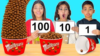 100 layers of food challenge 🔥 تحدي 100 طبقة من الطعام