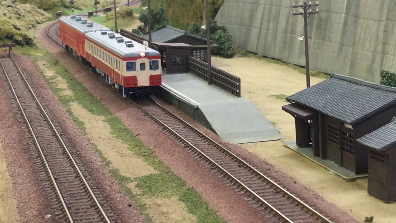 鉄道模型HOゲージ(16番) キハ52形気動車【カンタム・システム™搭載】プラスティック製 16