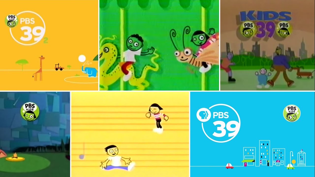 PBS Kids Station ID Compilation (2002-present WFWA) - YouTube