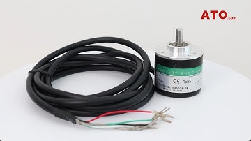 100ppr to 5400ppr Incremental Rotary Encoder, Shaft or Hollow Shaft