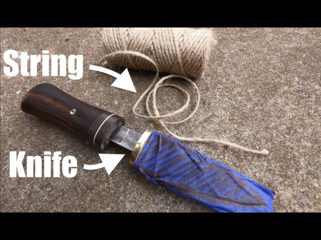 Homemade fleshing knife handle replacement 