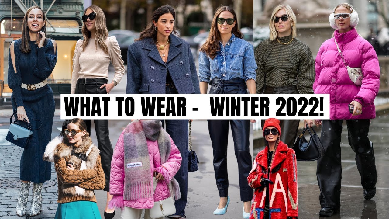 Top 10 Wearable Winter Fashion Trends | How To Style