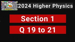 Higher2024 P1 Q 19 to 21