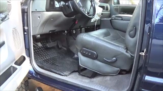 2nd Gen Dodge Ram driver seat bottom cushion replacement how to by Broncocarl92 50,019 views 7 years ago 16 minutes