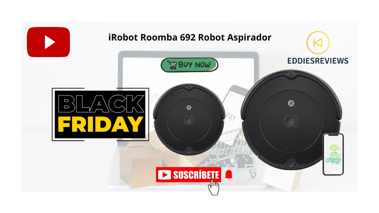 🤖🧹 iRobot Roomba 692 Robot Aspirador: ¿Limpieza Inteligente para Tu