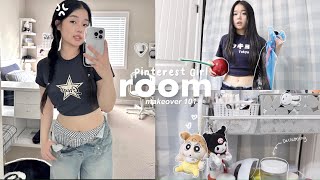 (Vlog) PINTEREST Room Makeover 2024🥯: Huge Transformation, Spring deep cleaning + Tour