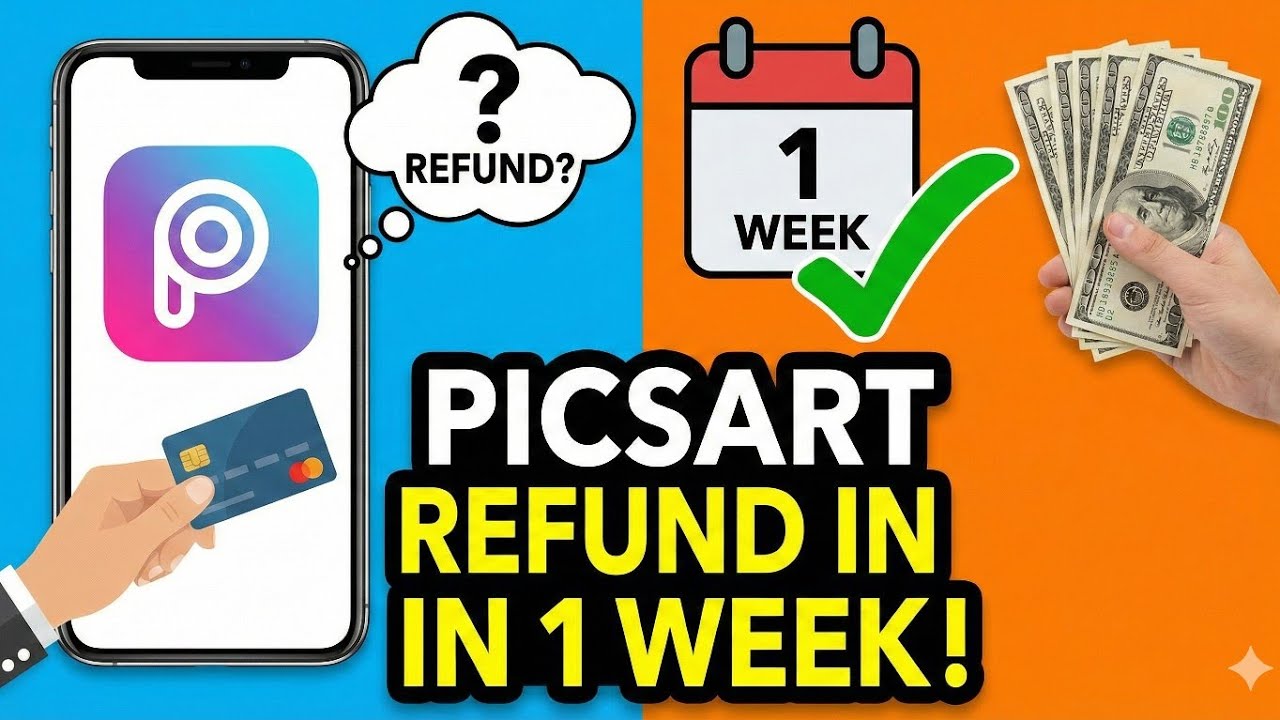 How to get your refund from PicsArt within a week?