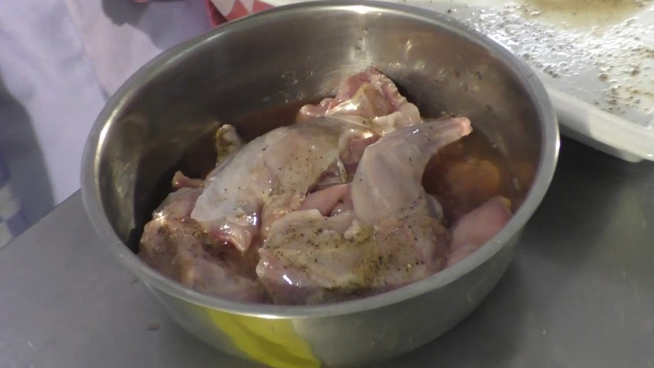 Técnicas Culinarias Avanzadas / Conejo con Salsa Exótica