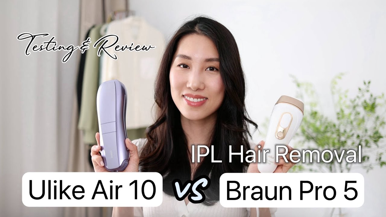 Ulike Air 10 vs Braun Pro 5 | IPL Hair Removal Testing & Review 