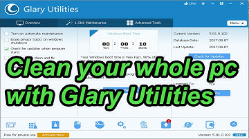 Clean your whole pc with Glary Utilities 5 | Tech Plus I.T |