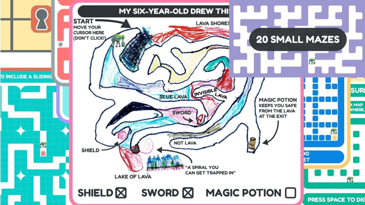 These Mazes are so Small! | 20 SMALL MAZES