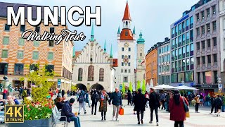 Munich, Germany 🇩🇪 2024 -4K HDR Walking Tour with Captions