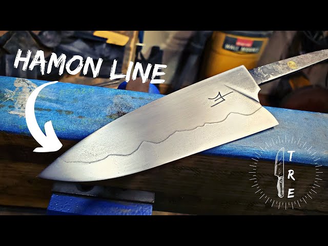 How To Make A Hamon Line On A Knife