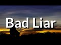 Imagine Dragons - Bad Liar (Lyrics)