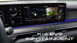 Kia EV9 Infotainment Tour and Impressions #kiaev9 #kia #electricvehicle #ev9