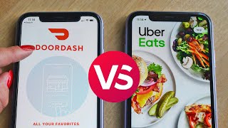 Uber Eats vs DoorDash order test and app comparison screenshot 1