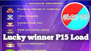 Lucky Winner P15 Load/ GLANTV