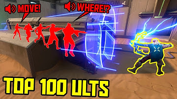 TOP 100 VALORANT ULTS OF ALL TIME!