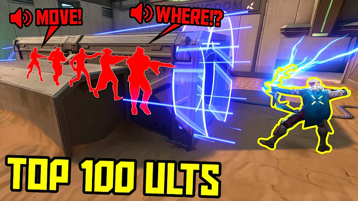 TOP 100 VALORANT ULTS OF ALL TIME!