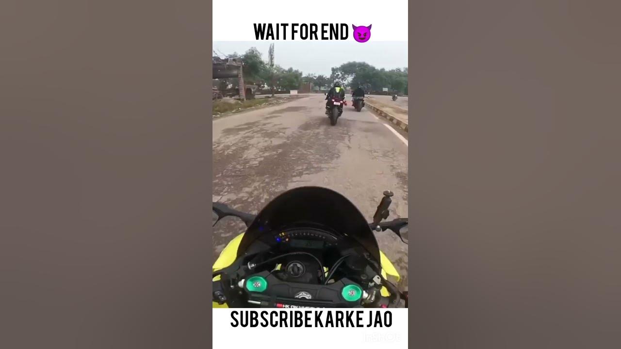 Zx10r vs zx14r drag race and wheelie at 231 km Kawasaki ninja zx10r shortsshortsvlog YouTube