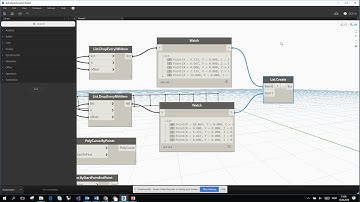 Introduction to parametric modelling #3. Autodesk Dynamo.