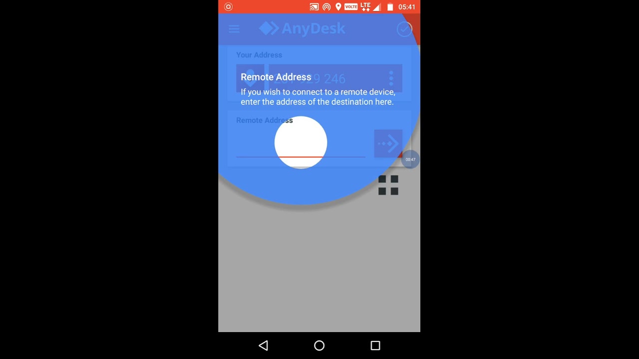 laptop and mobile connect anydesk remote control YouTube