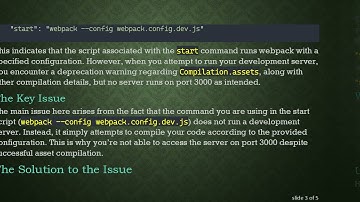 Resolving npm run Not Supporting Webpack