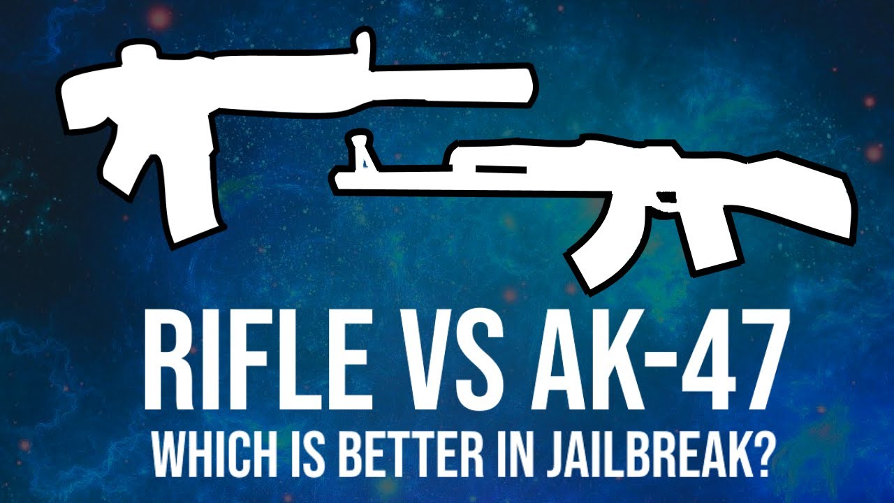 Swat Rifle Vs Ak 47 Which One Is Better In Jailbreak Youtube - roblox ak 47 gear