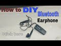 How to|| DIY ||wireless headset|| with charging|| Bluetooth earphone....