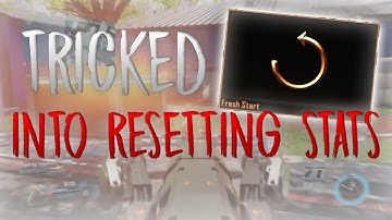Tricked Into Resetting Stats!
