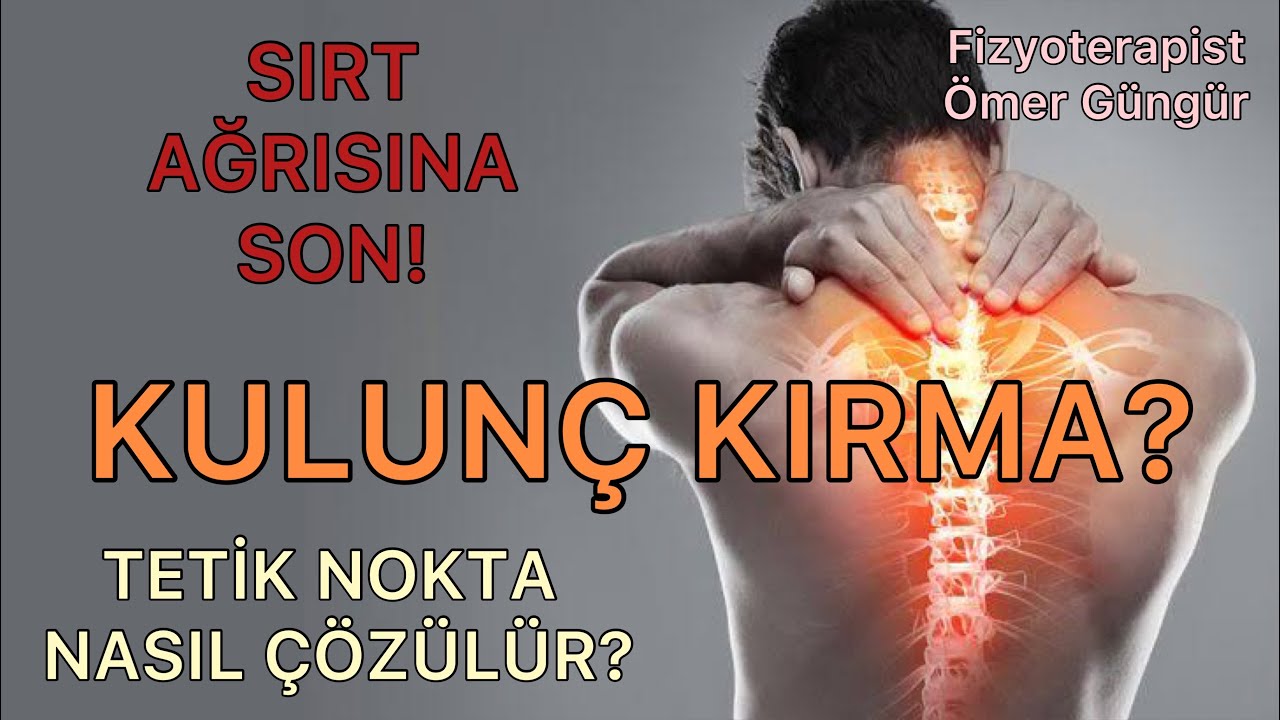 Kulunç Ağrısını Bitiren Tek Video | Kesin Çözüm | Fizyoterapist Ömer Güngür