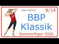 9/14 🌸 33 min. BBP Klassik | Bauch - Beine und Po Training als Figur-Former, Workout ohne Geräte
