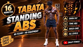 16 MINUTES TABATA ABS WORKOUT 🔥💪🏽