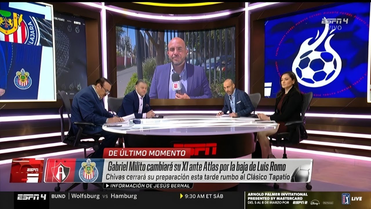 Reporte De Chivas : 11 de LUJO de Milito vs Atlas en el Clásico TAPATÍO | Romo 3 Semanas de BAJA