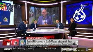 Reporte De Chivas : 11 De Lujo De Milito Vs Atlas En El Clásico Tapatío Romo 3 Semanas De Baja