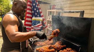 Grilling Meats (Chicken, Ribs & Smoked Turkey Legs)