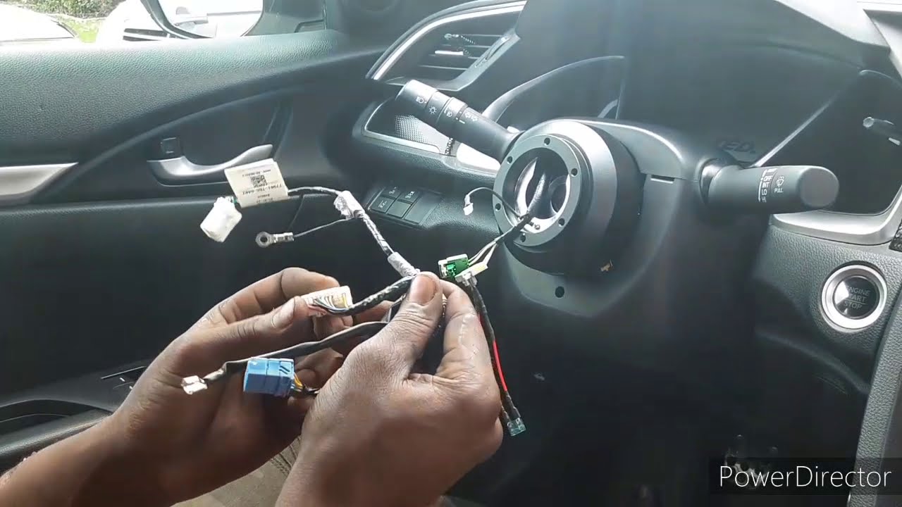 How to install 2019 10th gen Honda Civic quick release steering wheel