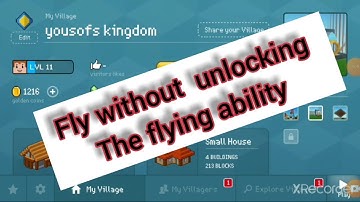 Block craft 3d: building simulator.  How to fly without unlocking the flying ability