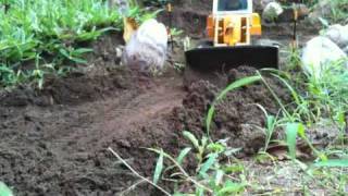 STAHL-LEIMBACH Liebherr 632 working with Heavy dirt
