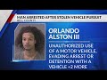 Pursued stolen vehicle crashes in Killeen, driver arrested