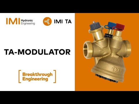 TA-Modulator: vanne modulante de régulation et d'équilibrage indépendante de la pression