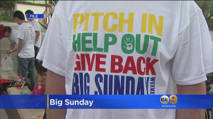 Volunteers Wanted For Big Sunday Community Projects