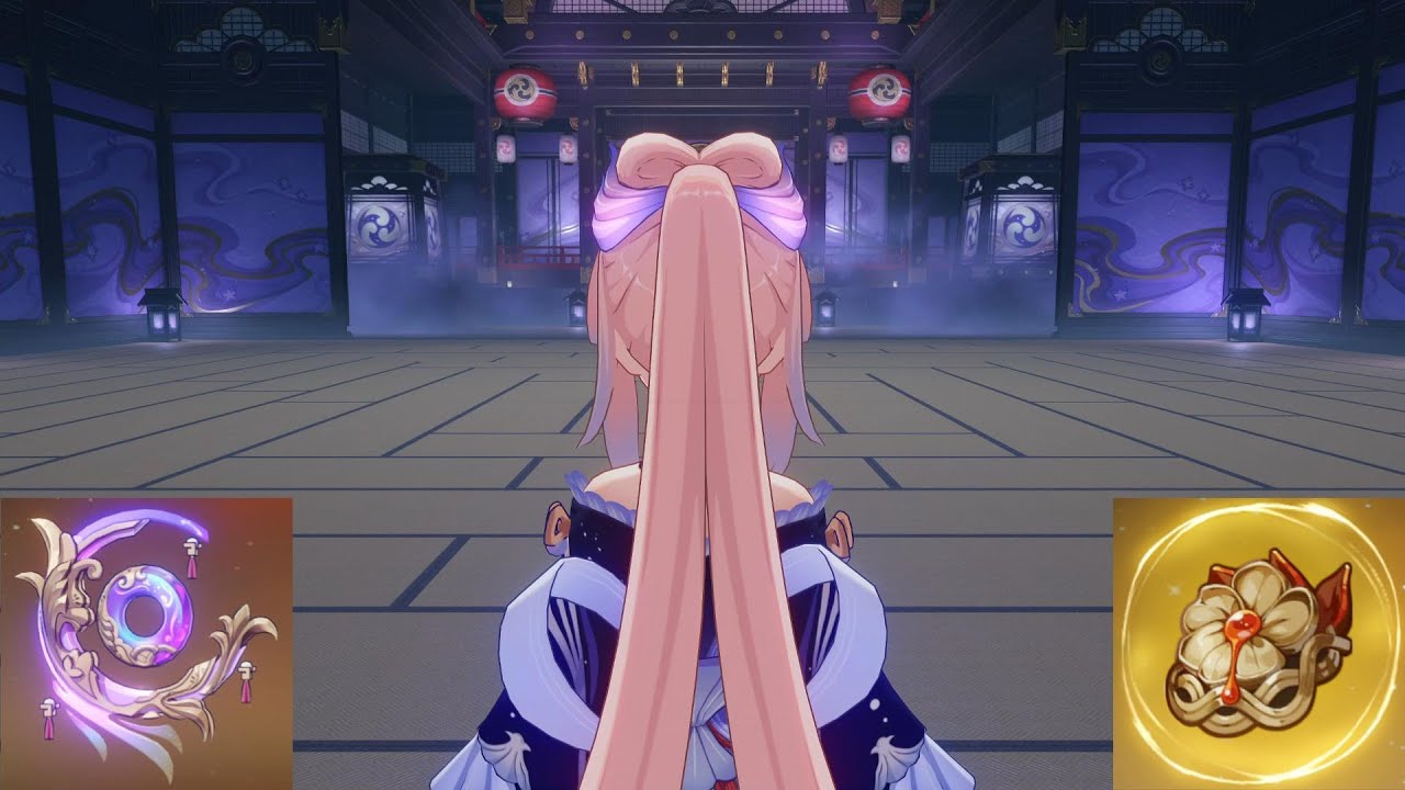 Lv80 Everlasting Moonglow R1 × Kokomi vs Signora【Genshin Impact/原神/げんしん】