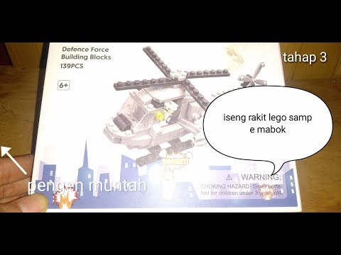 Unboxing Lego  Pizzeria 10834 seri My Town (Jualan Pizza dan Delivery). 