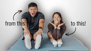Taking My Boyfriend Through My Stretch Routine
